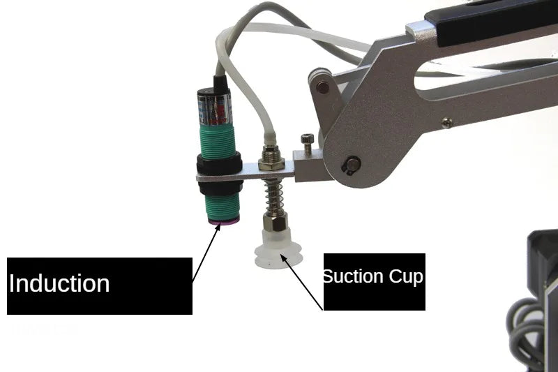 0.5/2.5/4Kg Load 3-Axis Stepping Mechanical Robotic Arm Manipulator Robot for Wifi Robot Kit Compatible Metal Claw/Suction Cups/