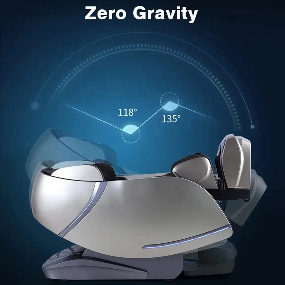 10 Years Warranty Luxury Smart Full-Body Zero-Gravity Shiatsu Massage Chair Airbag Surround Bluetooth Audio Sofa Advanced