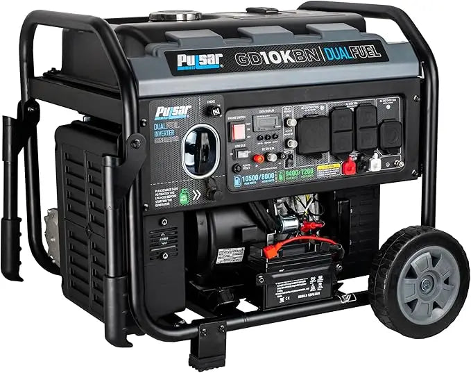 10500W Dual Fuel Portable Inverter Generator for Residential and Camping Use GD10KBN