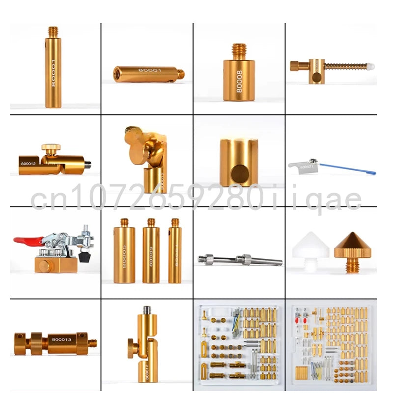 108pcs Universal Combination Three Coordinate Measuring Fixture Kits Fix The Workpiece on The Coordinate Measurement Machine