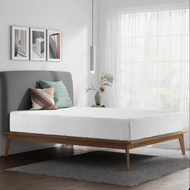12 Inches Gel Memory Foam Mattress Made in US(King),Gel Memory Foam,High Density Support layer,With Motion Isolation Function.