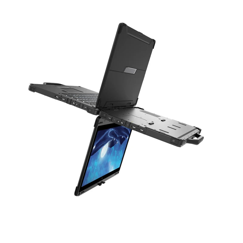 13.3" Touchscreen Fully Rugged Laptop IP65 Notebook 11th Core I5 1135G7 Industrial Computer IPC