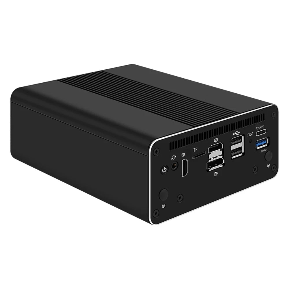 13th Gen Firewall Router Intel i7 1355U i5 1335U 2*10G SFP+ Optical 4x i226-V 2.5G Mini PC 2*DDR5 2*SATA 4*4K Proxmox Host