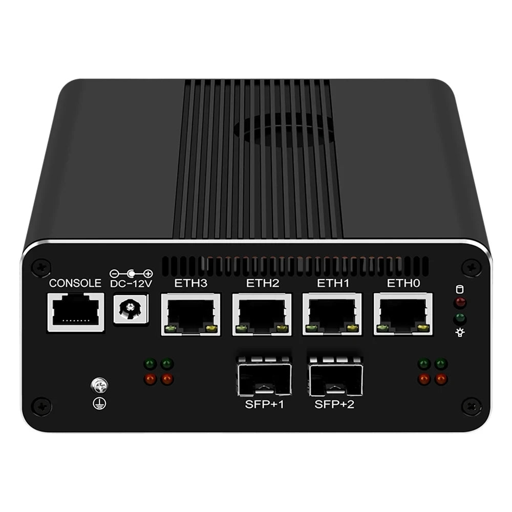 13th Gen Firewall Router Intel i7 1355U i5 1335U 2*10G SFP+ Optical 4x i226-V 2.5G Mini PC 2*DDR5 2*SATA 4*4K Proxmox Host