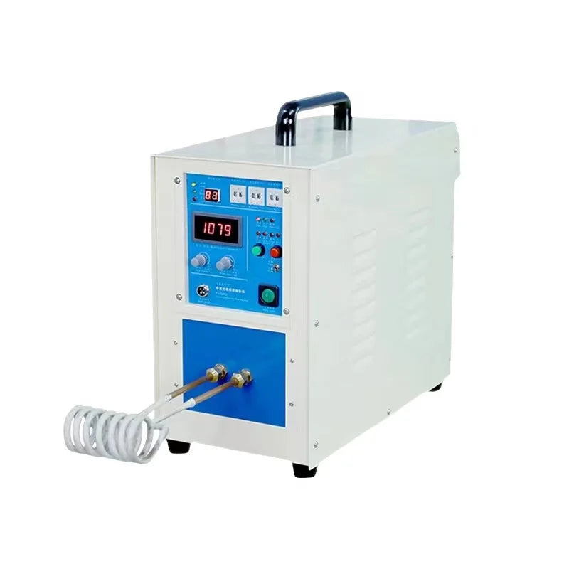 15KW 220V High-frequency induction heating machine annealing quenching welding brazing small melting gold furn Equipment