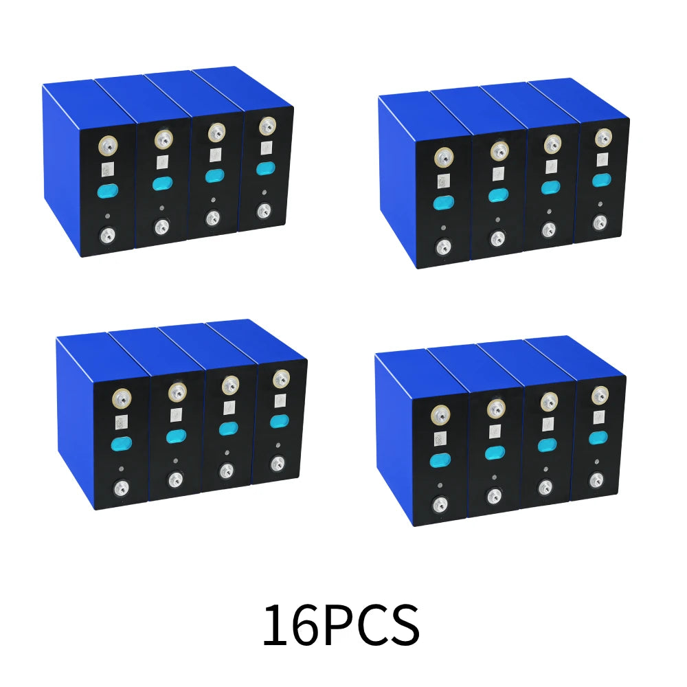 16/32PCS 3.2V 340Ah Lifepo4 Battery High Capacity Deep 6000 Cycle DIY 12V 24V 48V RV Boats Home Energy Storage Cells Pack NO TAX