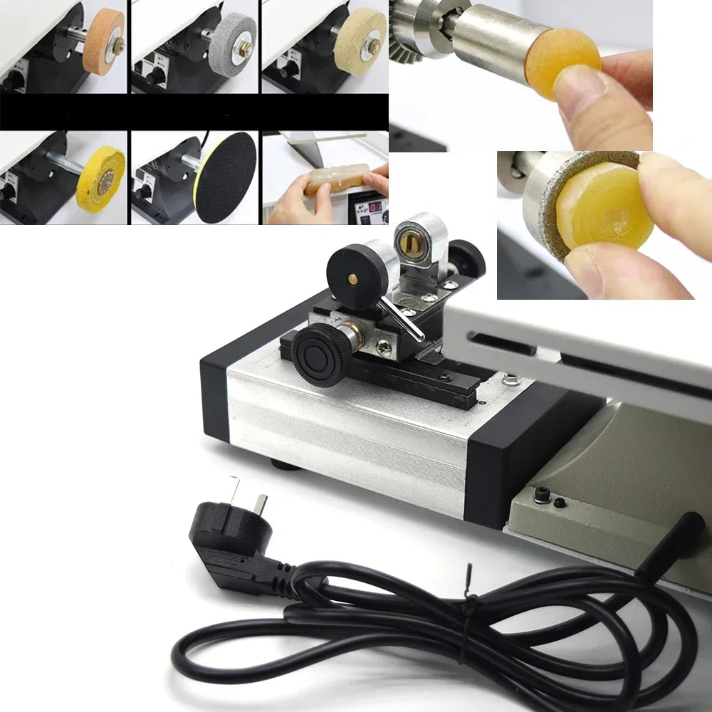 2000W Gioielli Per Utensili Attrezzature Pietra Preziosa Giada Desktop Lucidatura Smerigliatrice Sega Circolare Macchina