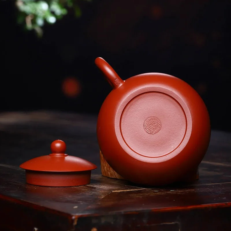 200ml Authentic Yixing Purple Clay Teapots Raw Ore Dahongpao xishi Tea Pot home Filter Beauty Kettle Chinese Tea Set Gifts