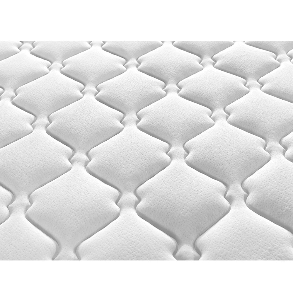 2020 HOT SALE Hybrid knitted fabric topper Pocket spring mattress gel Memory foam Latex HD foam mattress
