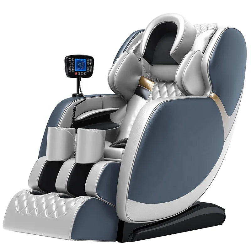 2022 Amazon Popular Sales Smart Manipulator Hifi Music Full Body Zero Gravity 4d Airbag Foot Roller Massage Chair