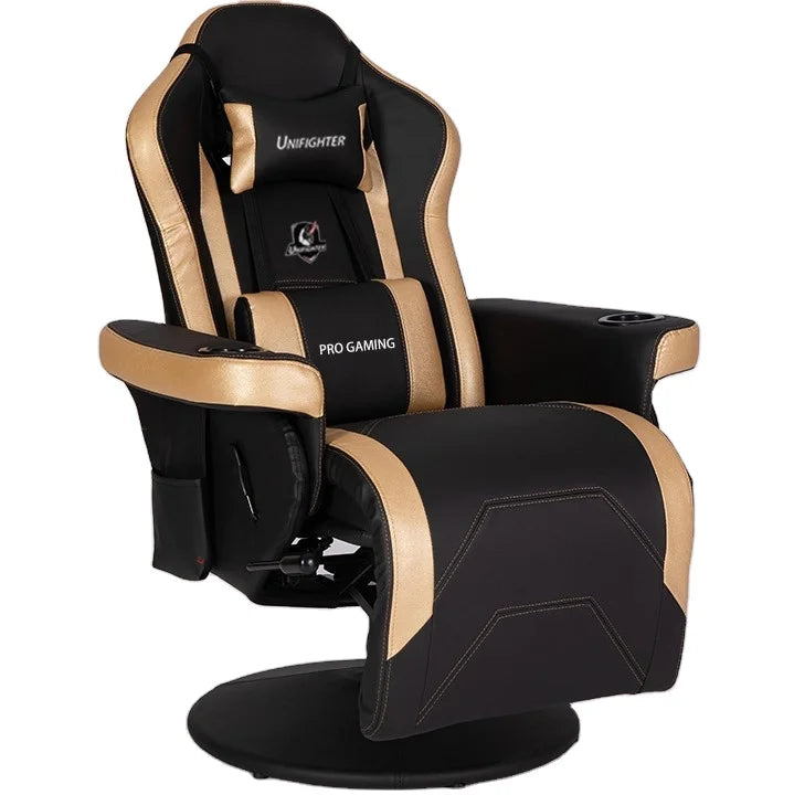 2022 Fashion Modern Luxury Executive Office Furniture Automatic Smart Ergonomic Massage RGB Light Speaker Gaming Chair