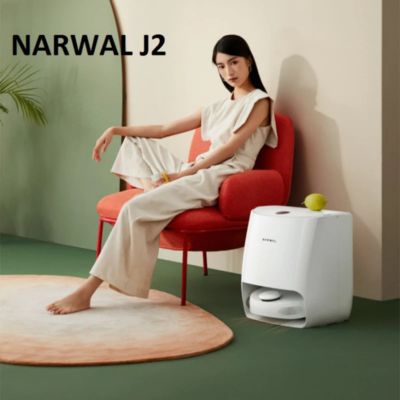2022 New Youpin J2 Cloud Whale Sweeping Robot Sweeping and Mopping Washes Mop By Itself Automatically Goes Up and Down Intellig