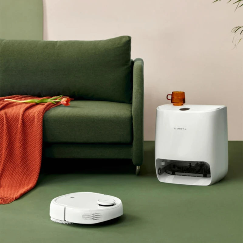 2022 New Youpin J2 Cloud Whale Sweeping Robot Sweeping and Mopping Washes Mop By Itself Automatically Goes Up and Down Intellig