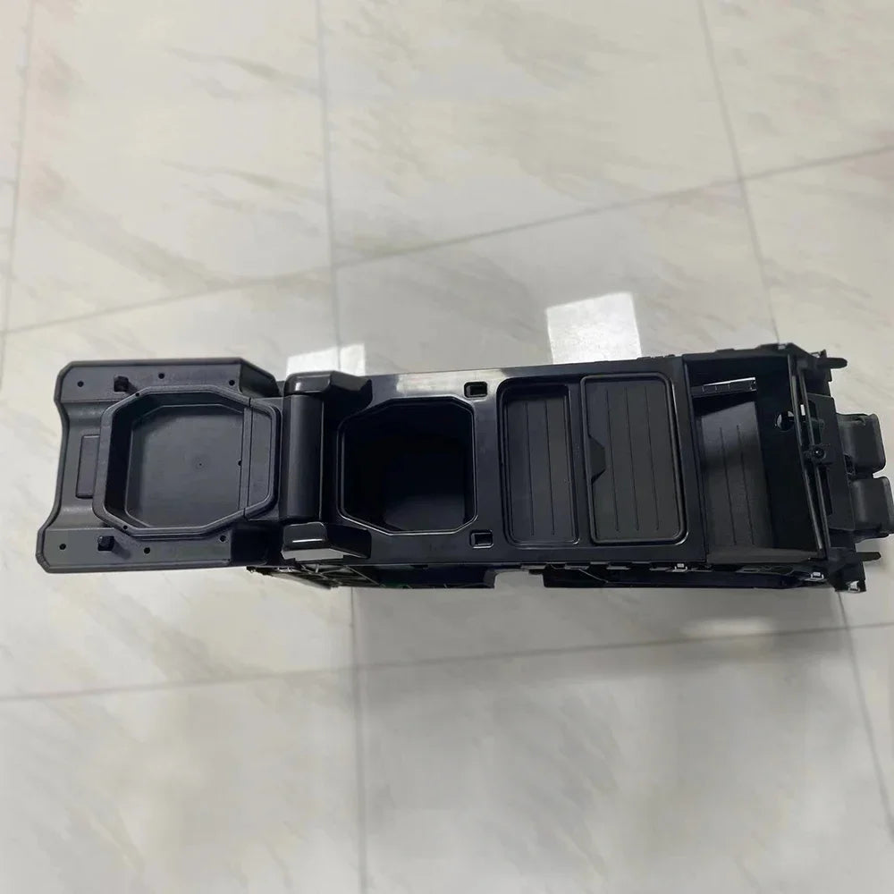 2022 New black cubby box and cup holder design for Land rover defender and series
