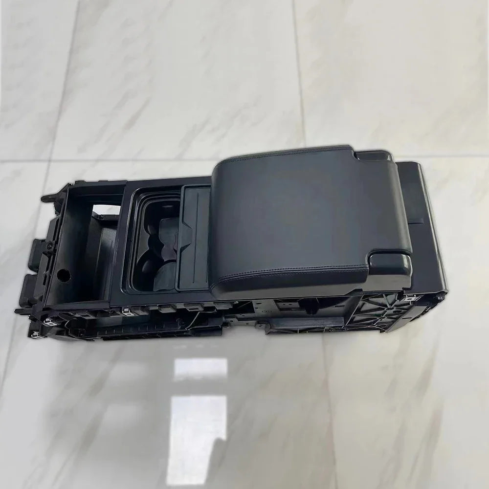 2022 New black cubby box and cup holder design for Land rover defender and series