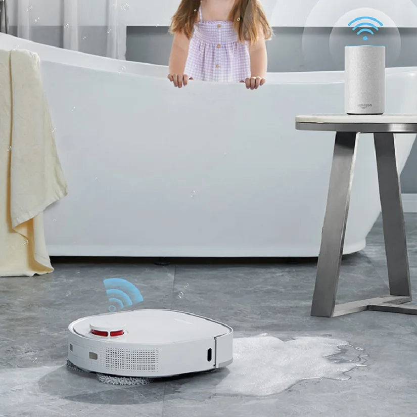 2023 New Dream W10 Automatic Emptying Robot mop self-cleaning vacuum cleaner intelligent vacuum cleaner