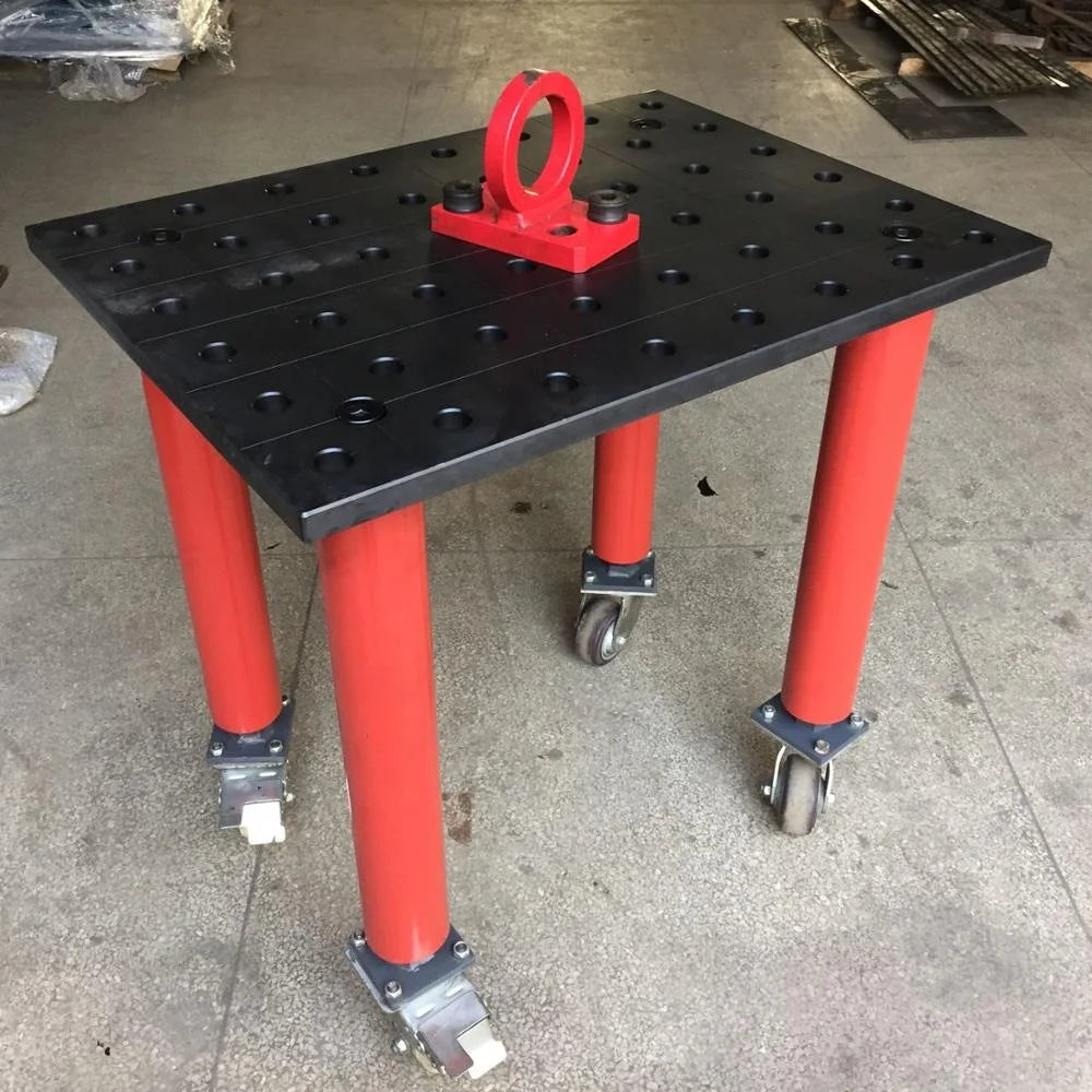 2023 Other welding equipment 1ton capacity 600x800mm steel welding table with wheel
