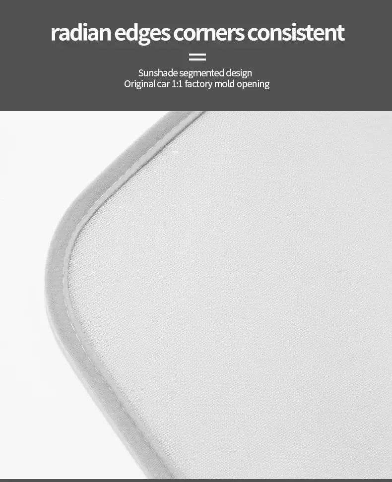 2023 Te-Mart New Style Easy Install Energy Saving Radiation Cooling Car Shade Sunshade For  Model Y/3