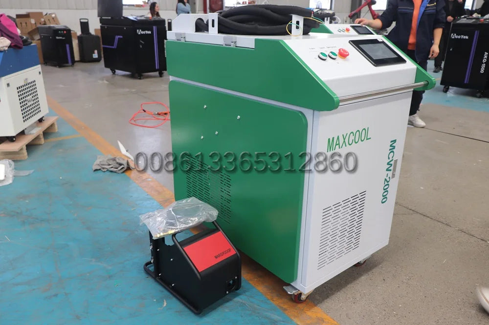 2024 Laser Equipment for Powder Coating on Rims and Parts Cleaning Laser Cutting Welding 4in1 Fiber Welding Machines for sale