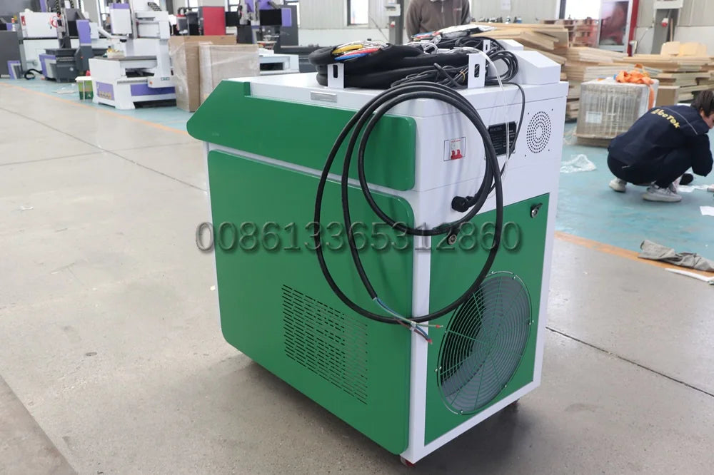 2024 Laser Equipment for Powder Coating on Rims and Parts Cleaning Laser Cutting Welding 4in1 Fiber Welding Machines for sale
