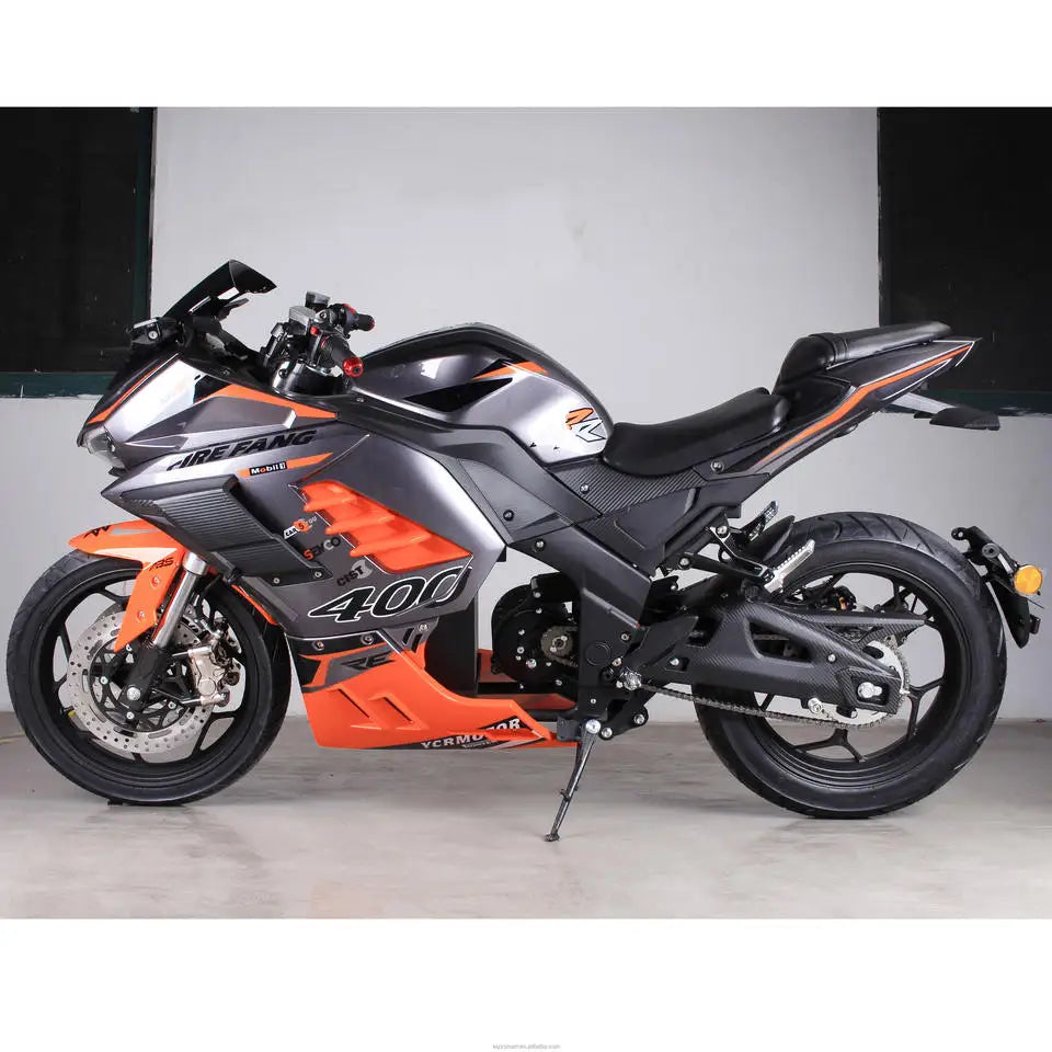 2024 electric motorcycle large high-speed 160 yards 5000W high power pilot V6R3 large capacity long life battery