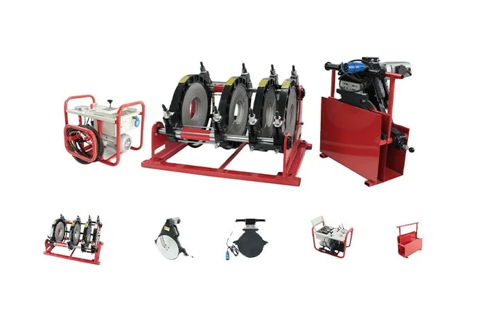 280-450mm Factory Price Semiautomatic Hydraulic Butt Fusion Welding Machine Equipment