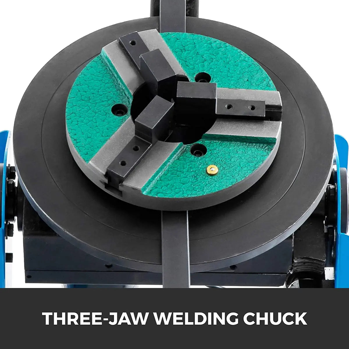 30KG Welding Positioner Positioning Turntable 0-90, Welder Positioner Turntable Machine Equipment 15RPM 310mm Dia