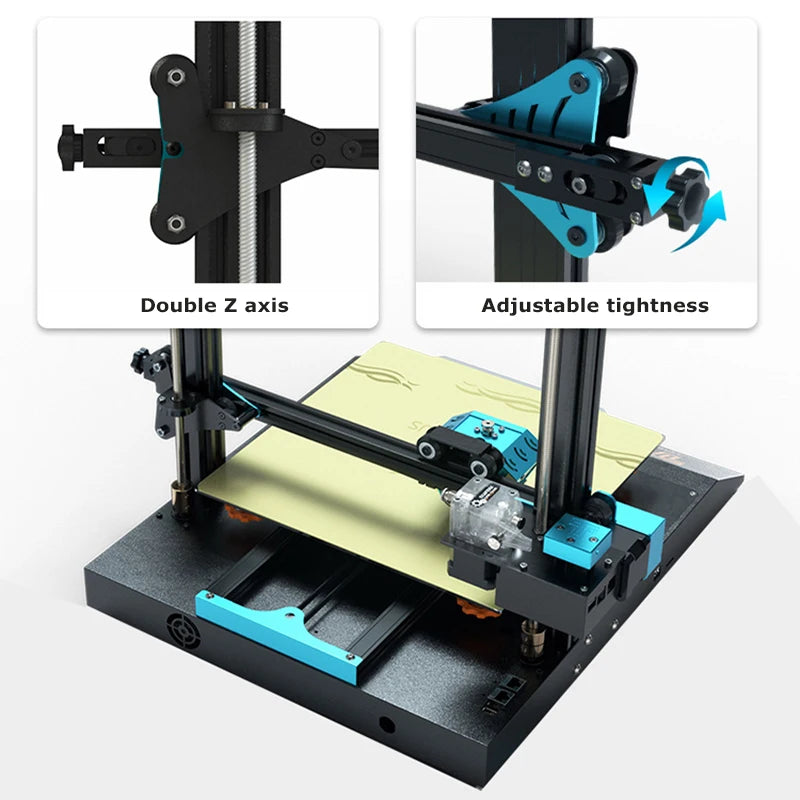3D Printer Large Size High Precision Household Industrial Grade Education Desktop 3D Printer Hd Large Size Touch Screen