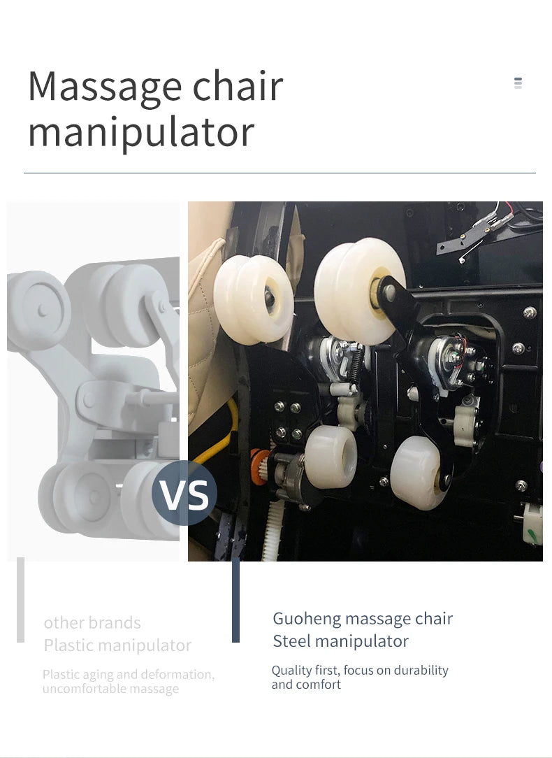 3D manipulator smart screen touch sl track full body massage zero gravity Electric Recliner massage chair
