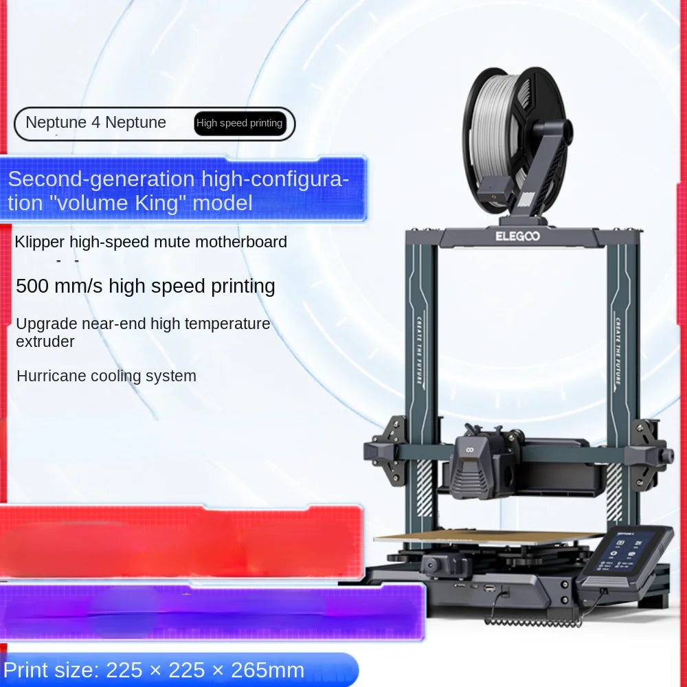 3d printer fdm desktop grade home high precision industrial kids toys custom model diy kit