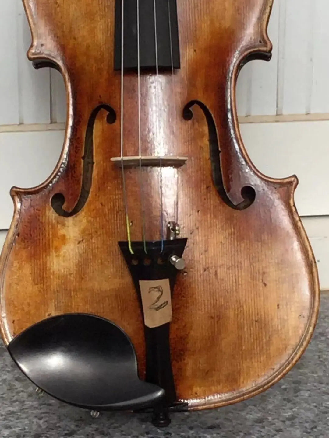 MMOOKA 4/4 violin European Flamed maple back spruce top hand carved antique Style No 2