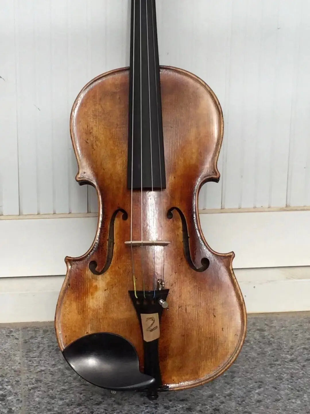MMOOKA 4/4 violin European Flamed maple back spruce top hand carved antique Style No 2
