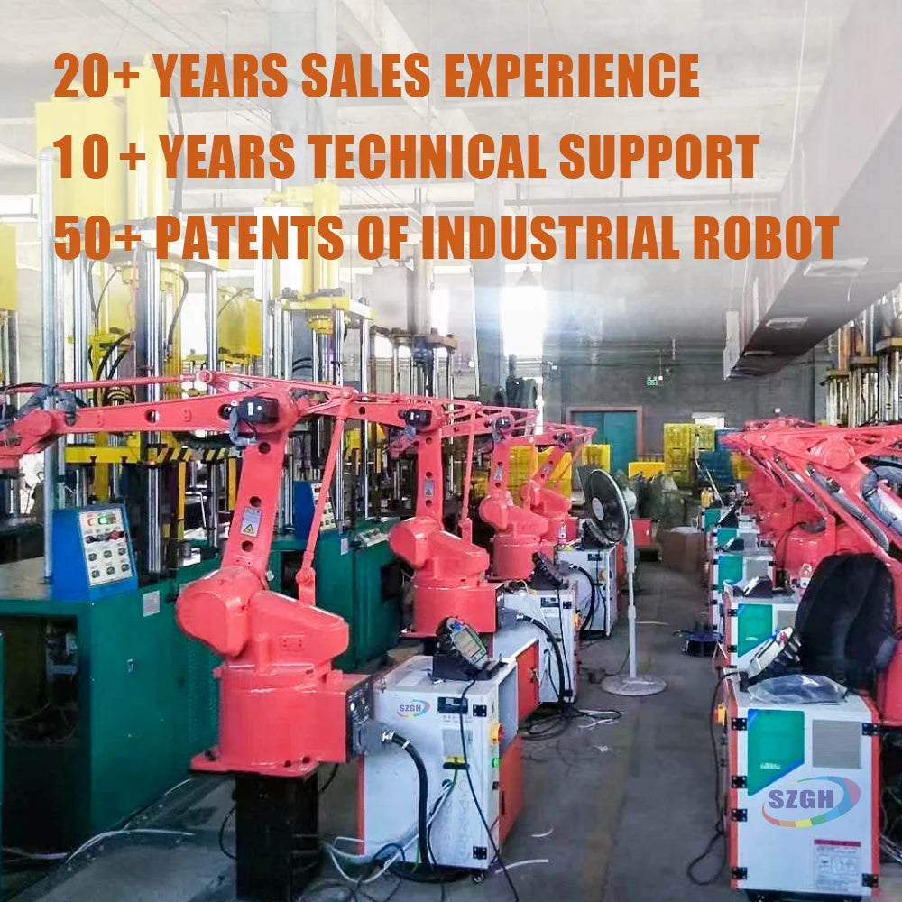4 axis automatic 10kg industrial handling palletizing robotic arm price for loading and unloading