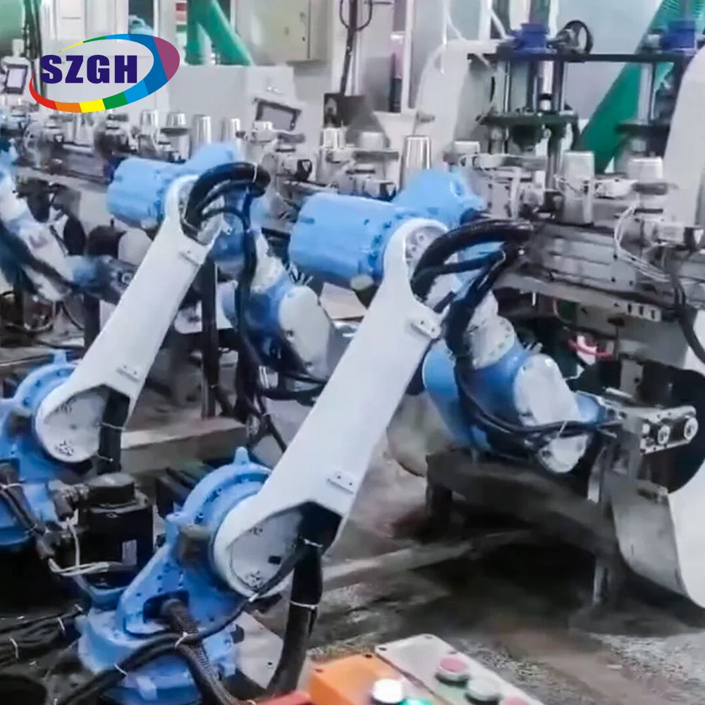4 axis automatic 10kg industrial handling palletizing robotic arm price for loading and unloading