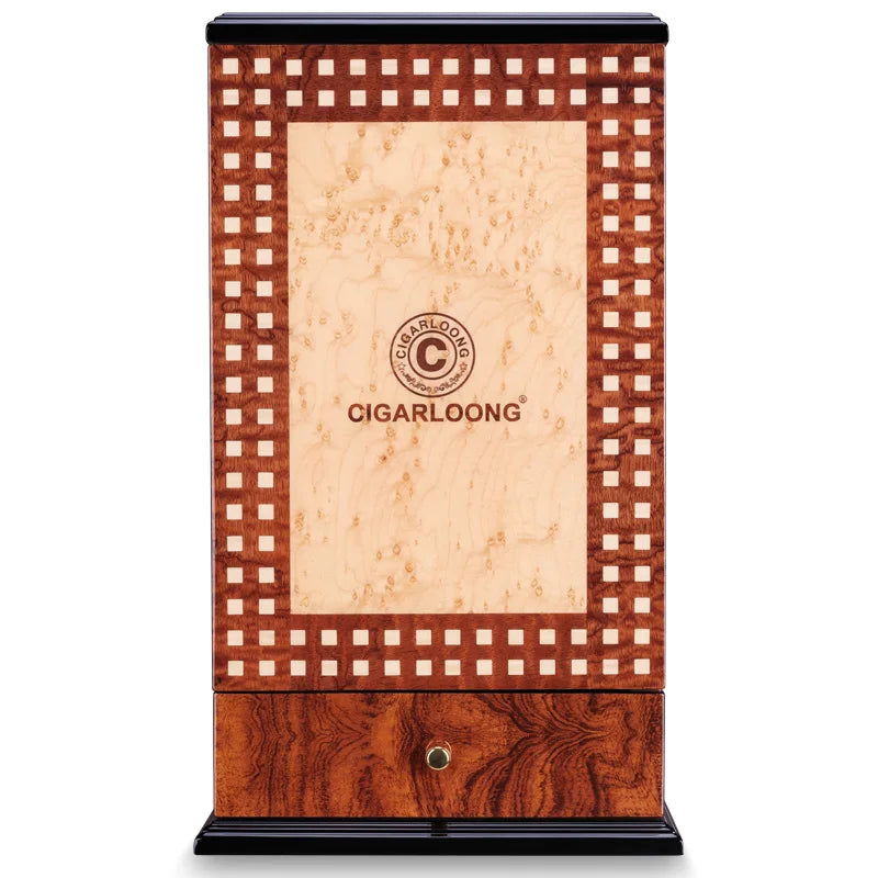 450x270x495mm Solid Wood Cigar Humidor Large-capacity 300 Cedar Wood Multi-layer Professional Mellow Cigarettes Humidor Cabinet