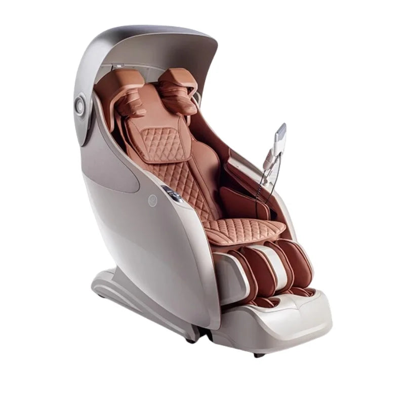 4D+ SL-Track Massage Chair with Thorough Shoulder Massage, Muscle Tension Detection Smart Voice Control Professional Full Body