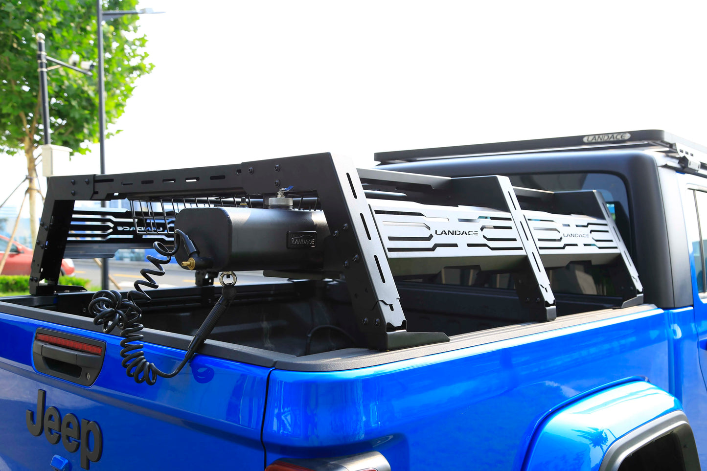 4x4 Offroad Pickup Truck Car Exterior Accessories Universal Mn steel Pickup Truck Bed Rack Roll Bar For Nissan Navara NP300