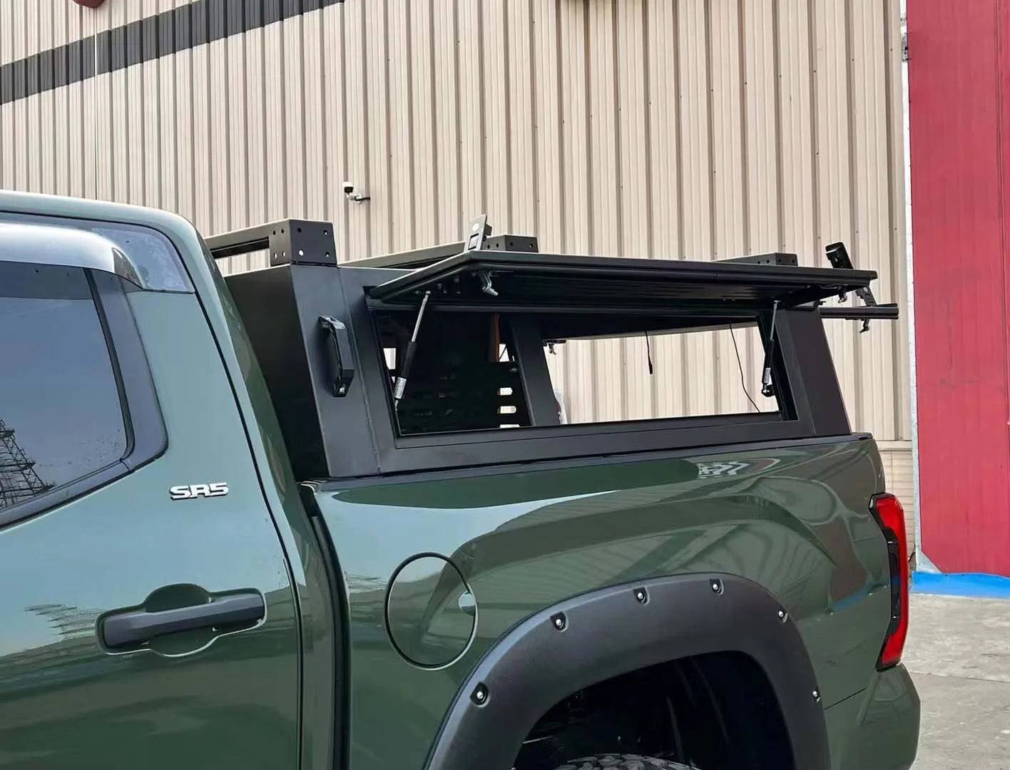 4x4 Pickup Accessories Aluminum Alloy Truck Bed Rack System Tundra Hardtop Topper Canopy for