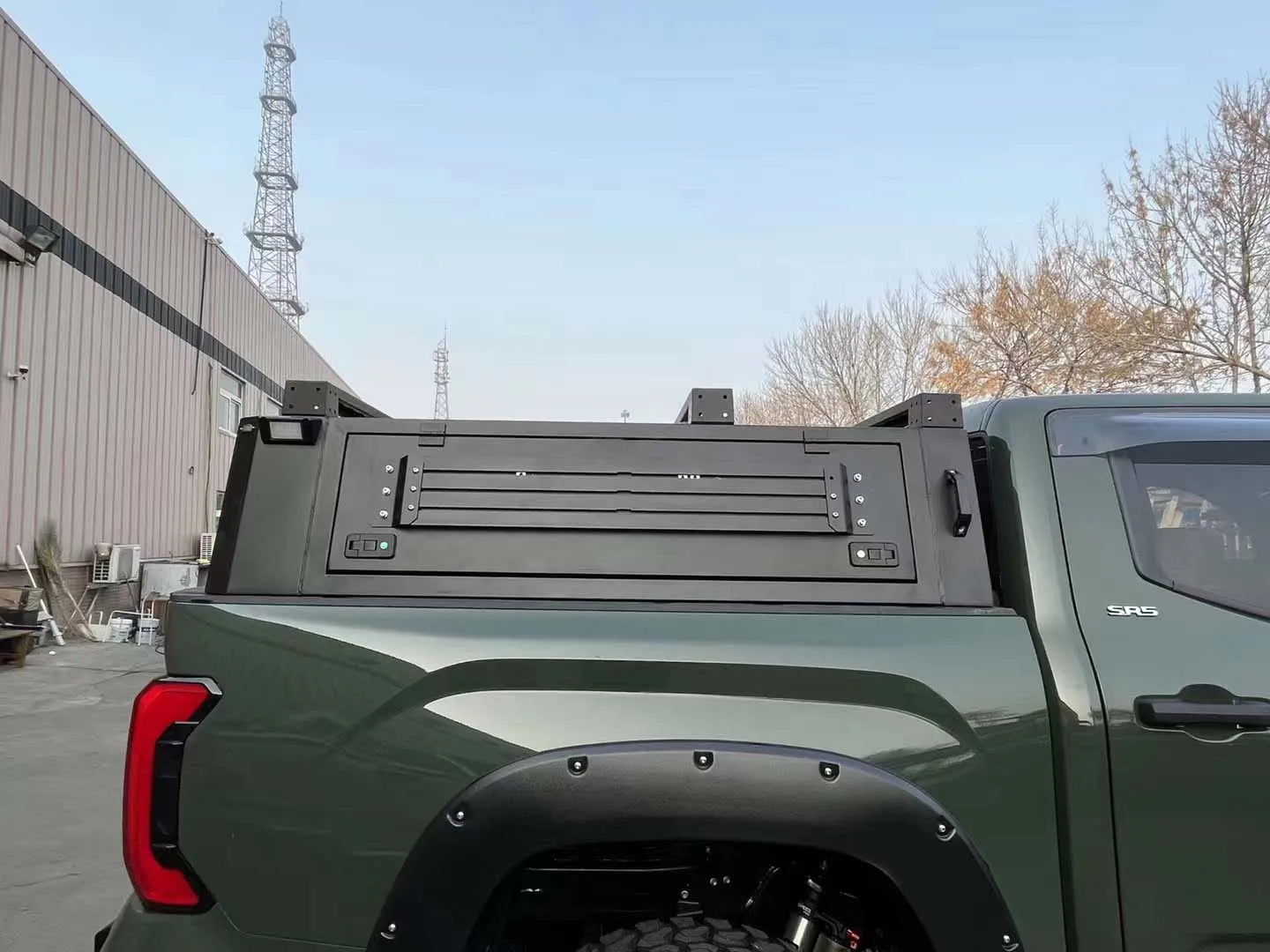 4x4 Pickup Accessories Aluminum Alloy Truck Bed Rack System Tundra Hardtop Topper Canopy for