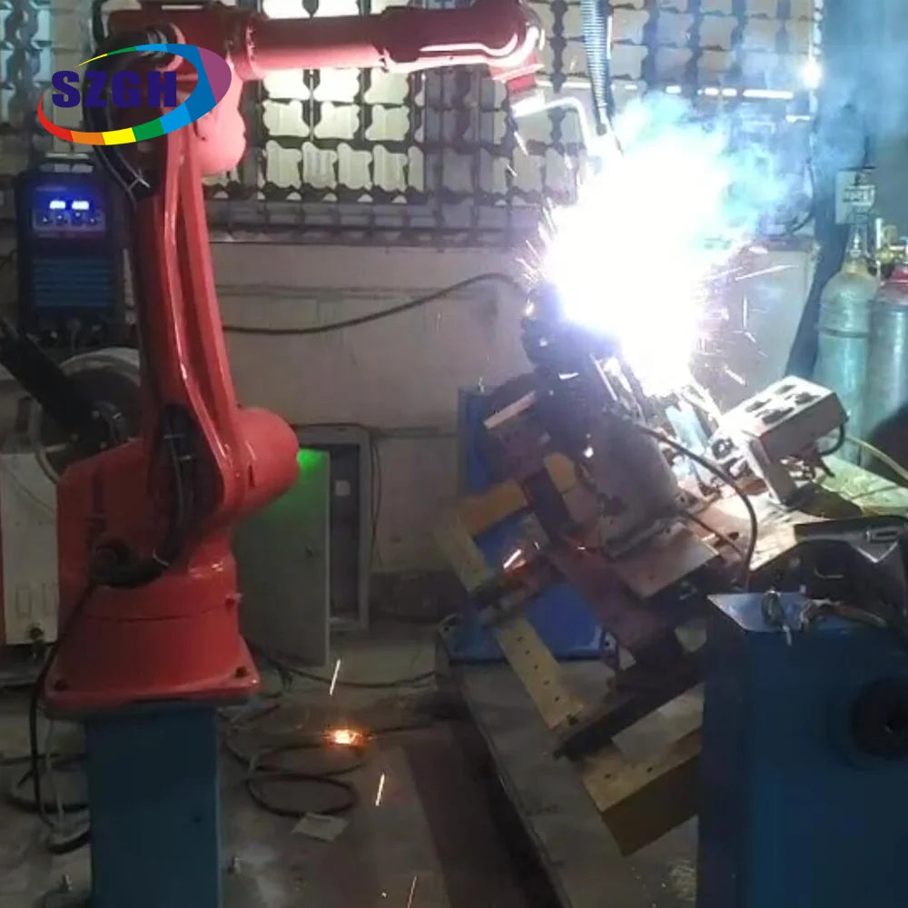 6 Axis Cnc Industrial Automatic Arm Robot Welding Equipment With Robotic Arm Welding Robot