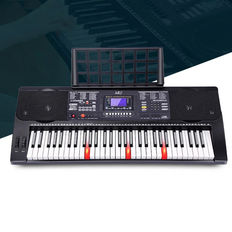 61 Key Keyboard Electronic Organ Professional Learning Electronic Piano Adult Orgue Electronique Electric Instrument WK50EP