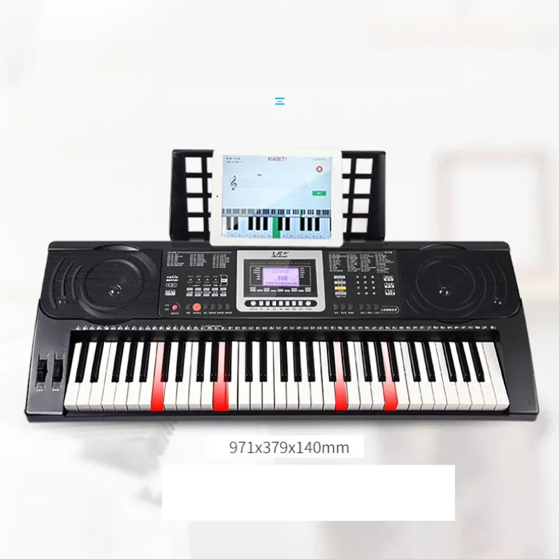 61 Key Keyboard Electronic Organ Professional Learning Electronic Piano Adult Orgue Electronique Electric Instrument WK50EP