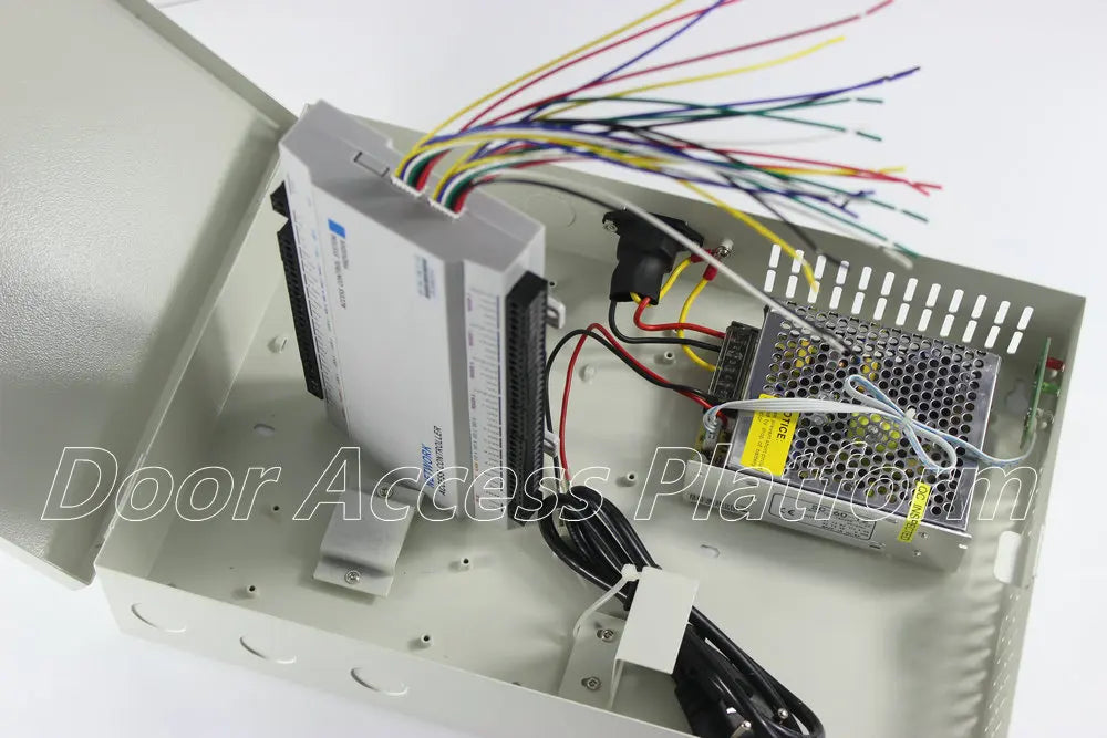 7 Floors Elevator/Lift Controller+12 Doors Access Controller system, Intelligent building control solution Web+IP interface kit