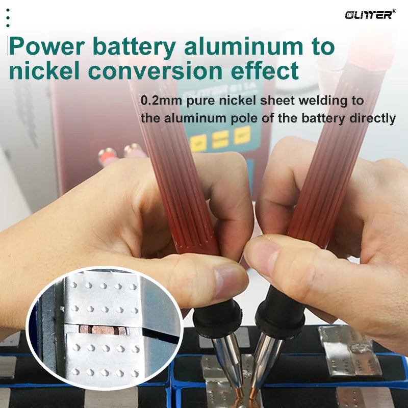 811A Lithium Battery Spot Welder 36KW 720J Capacitor Inverter Energy Storage Pulse Handheld Welding Machine Spot Weld Equipment