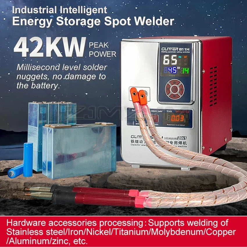 811H Iron Lithium Power Battery Aluminum to Copper Battery Spot Welding Machine Large Unit Aluminum to Nickel Welding Equipment