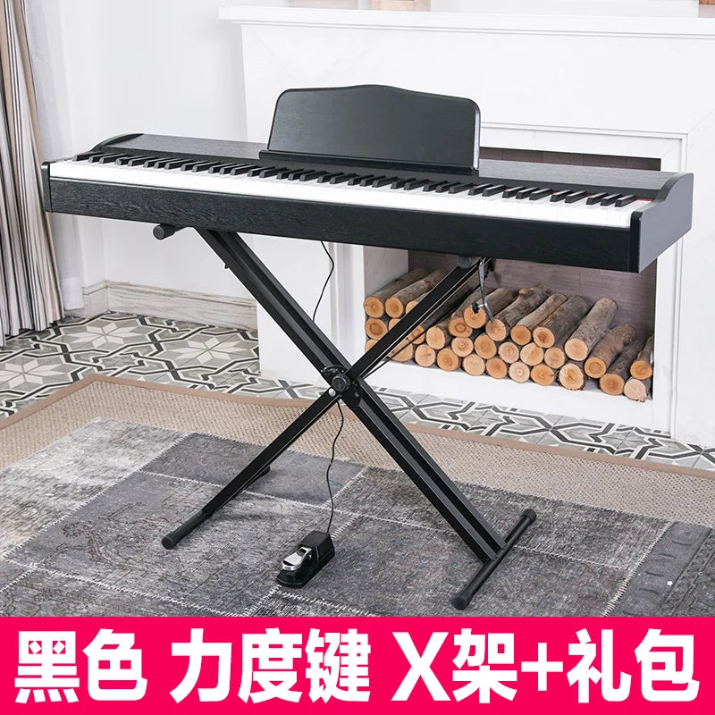 88 Key Electronic Keyboard Portable Professional Synthesizer Keyboard Musical Piano Adults Estrumentos Musicais Music Love Gifts