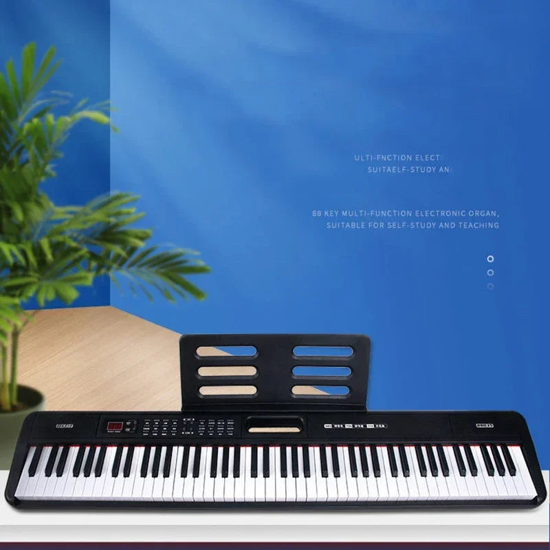 88 Keys Electronic Organ Midi Keyboard Learning Adult Electronic Piano Kids 61 Keys Piano Electronico Electric Instrument WK50EP