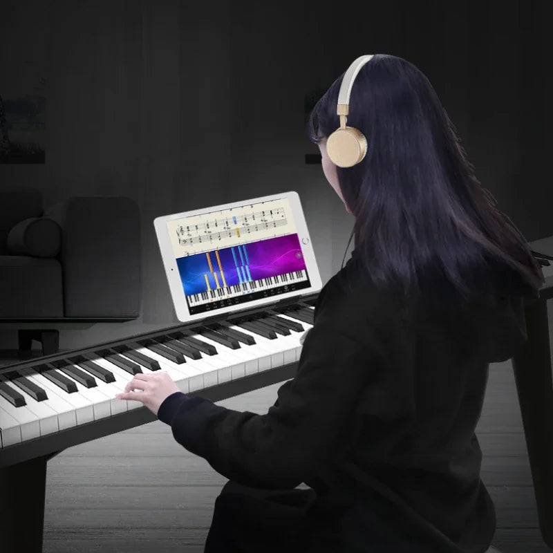 88 Keys Musical Keyboard Professional Piano Digital Aldult Electronic Organ Flexible Controller Teclado Musical Entertainment