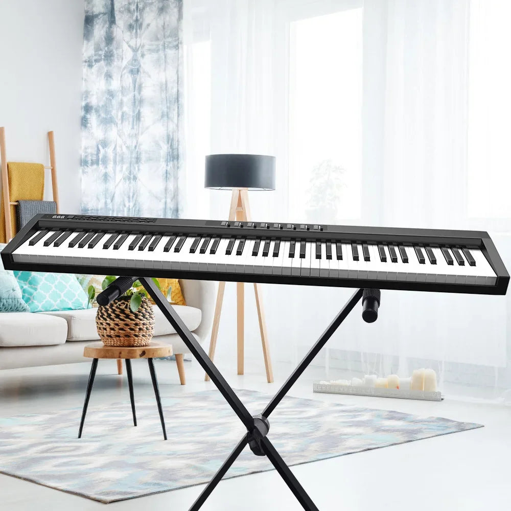 88 Keys Musical Keyboard Professional Piano Digital Aldult Electronic Organ Flexible Controller Teclado Musical Entertainment