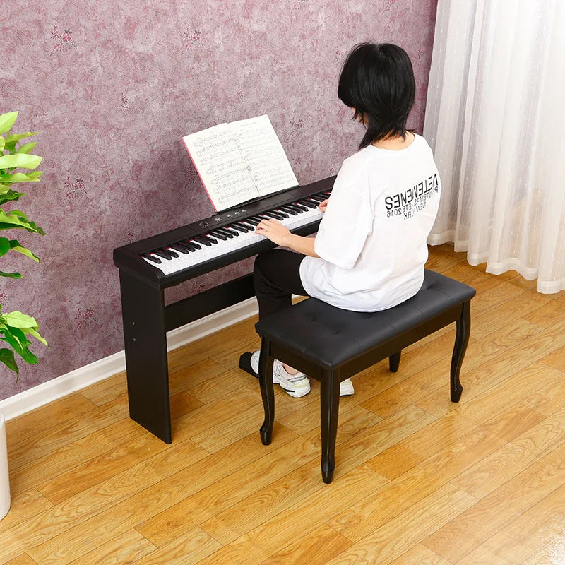 88 key electric piano strength keyboard electronic organ beginner portable home practice with Bluetooth MIDI
